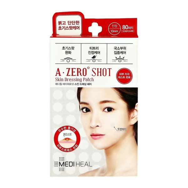 Набор точечных пластырей для лица `MEDIHEAL` A ZERO SHOT Skin dressing 80 шт